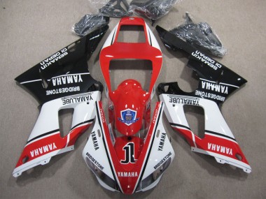 ABS 2009-2011 Red White Black Yamaha YZF R1 Motorcycle Bodywork UK