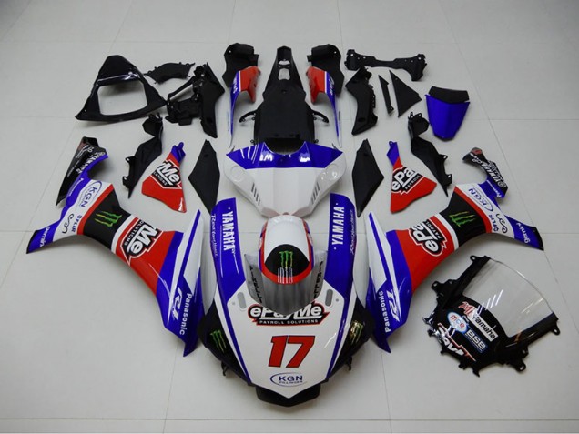 ABS 2015-2019 Blue Red KGN 17 Yamaha YZF R1 Replacement Motorcycle Fairings UK ABS 2015-2019 Blue Red KGN 17 Yamaha YZF R1 Replacement Motorcycle Fairings UK