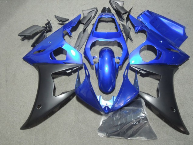 ABS 2003-2005 Blue Black Yamaha YZF R6 Motorbike Fairing UK ABS 2003-2005 Blue Black Yamaha YZF R6 Motorbike Fairing UK