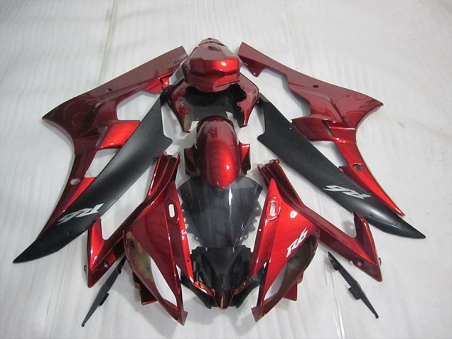 ABS 2006-2007 Red Yamaha YZF R6 Motor Fairings UK ABS 2006-2007 Red Yamaha YZF R6 Motor Fairings UK