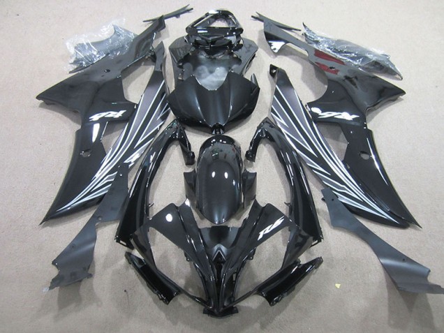 ABS 2008-2016 Black Yamaha YZF R6 Full Motorcycle Fairings UK ABS 2008-2016 Black Yamaha YZF R6 Full Motorcycle Fairings UK